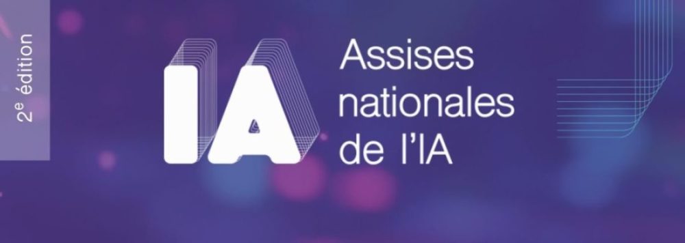 Bandeau de la 2e édition des Assises nationales de l'IA